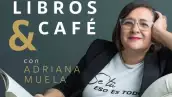 Adriana Muela presenta su podcast Libros y Café