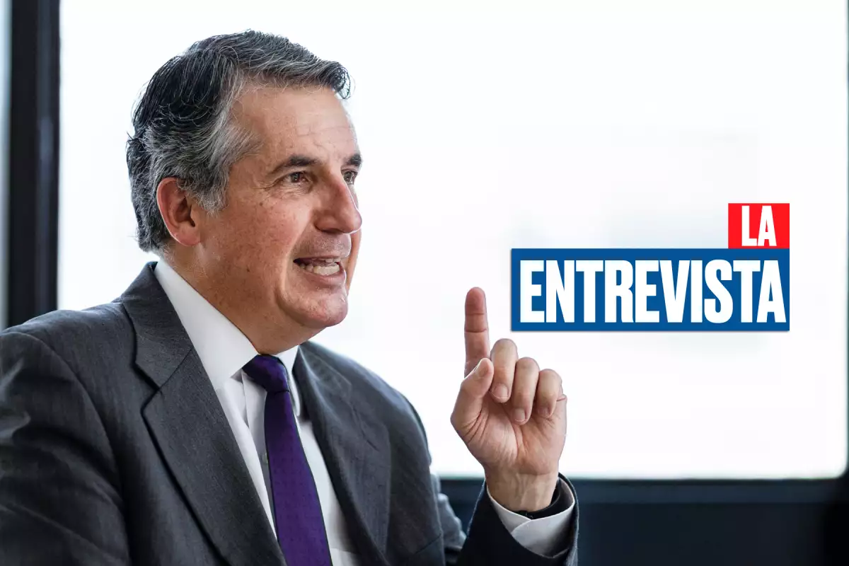 Julio Santaella presidente del Inegi en entrevista con Expansión. 