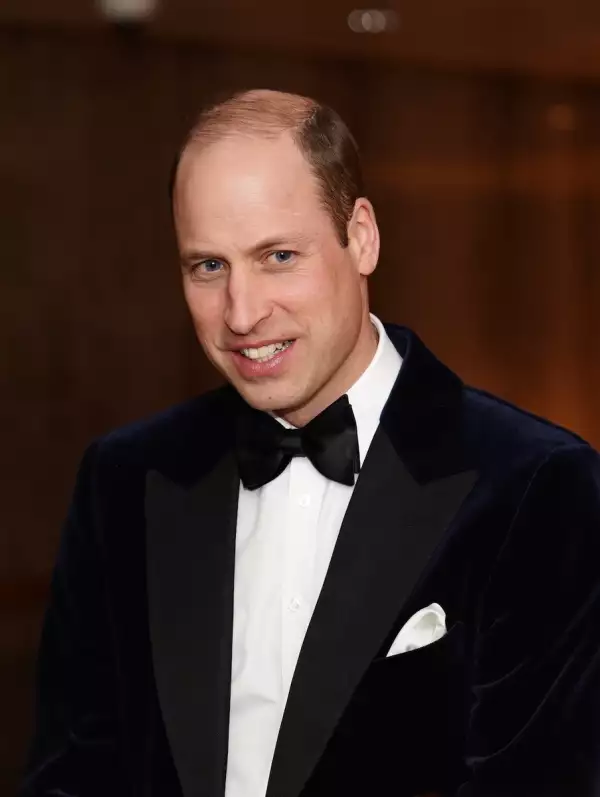 El príncipe William en los premios BAFTA 2024