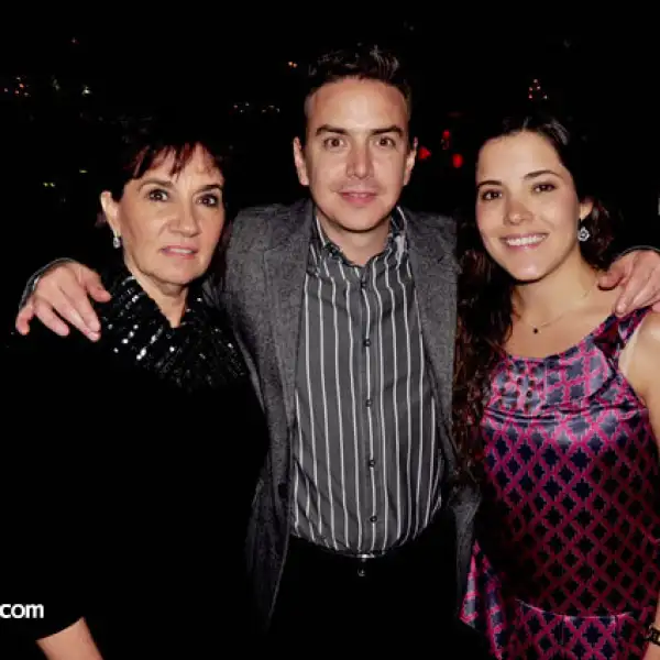 Irma Reyes de Saenz, Joe Hinojosa y Gina Saenz