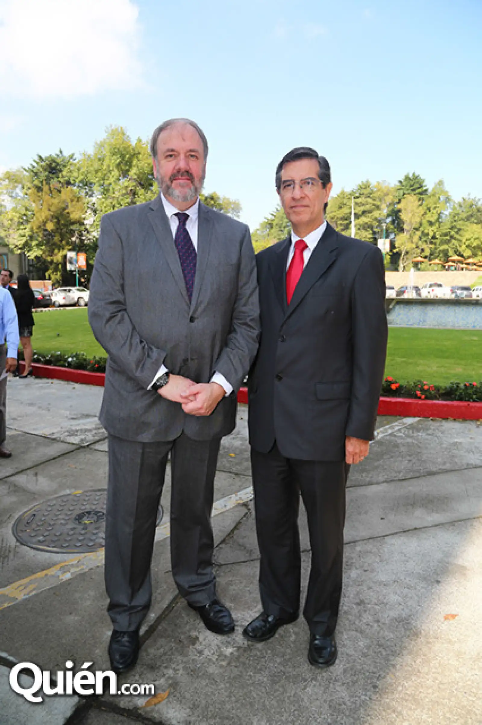 Sergio Aguilar y Jorge González Mejía
