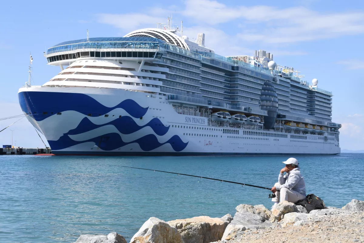 Sun Princess In Port