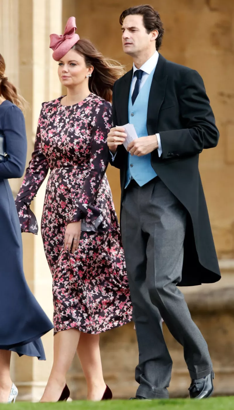 Natasha Rufus Isaacs y Rupert Fisch