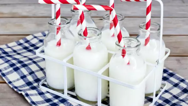 vasos de leche