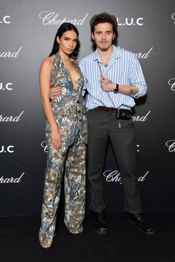 Hana Cross y Brooklyn Beckham