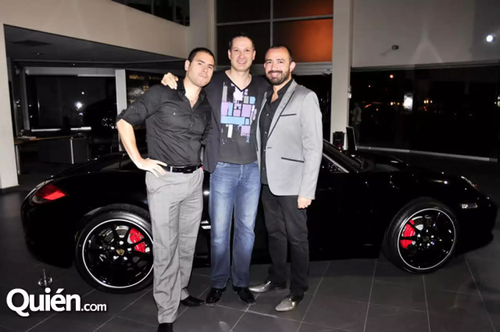 Salvador Moreno,César Aristóteles y Abraham García