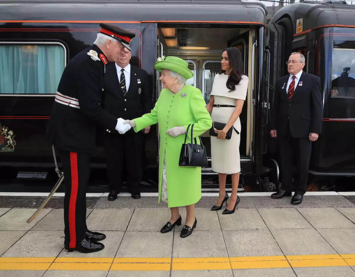 The Duchess Of Sussex Undertakes Her First Official Engagement With Queen Elizabeth II