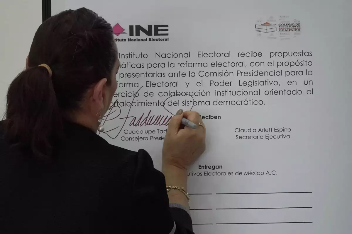 Reforma electoral llevaría a intervención de Sheinbaum