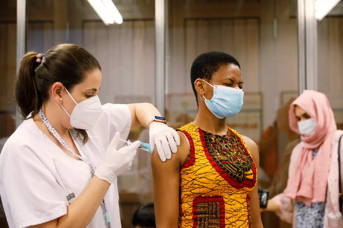 Reparto desigual de las vacunas