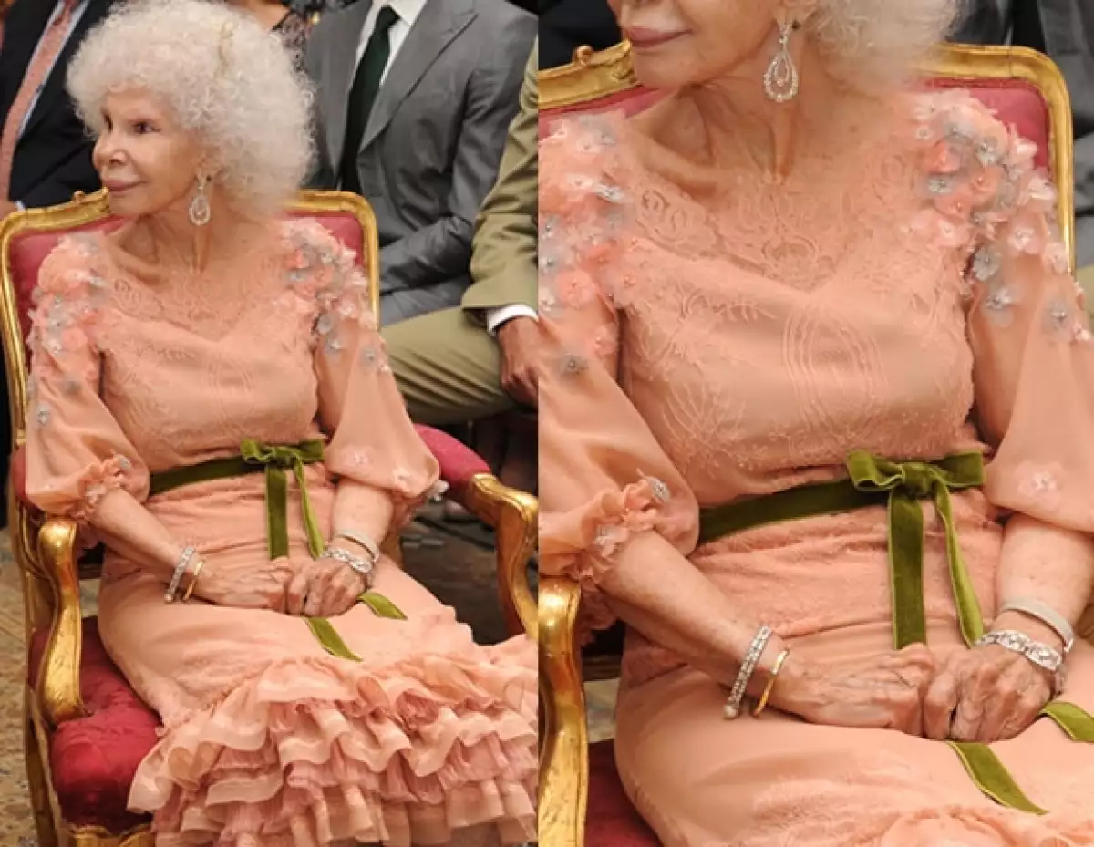 La duquesa lució muy entusiasmada durante su boda.