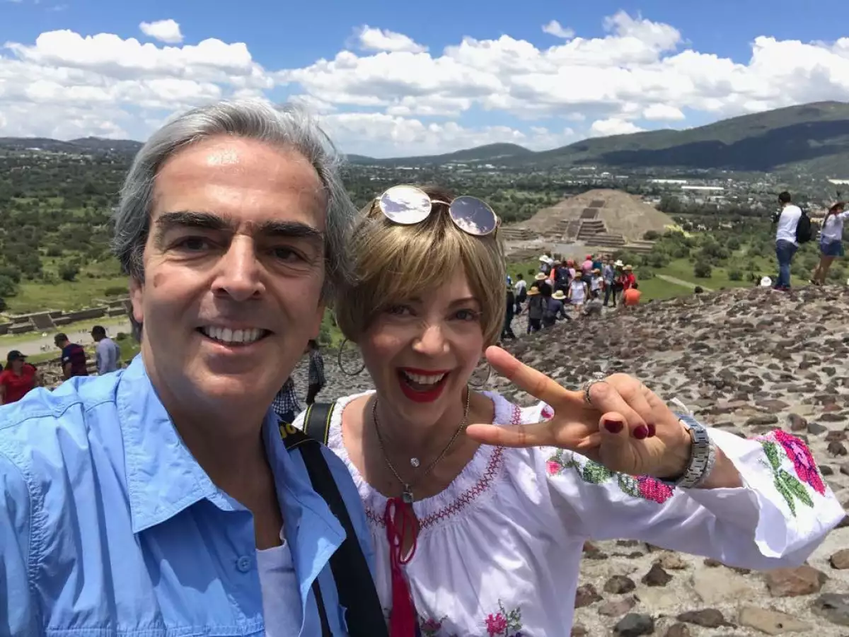 Edith González y Lorenzo Lazo