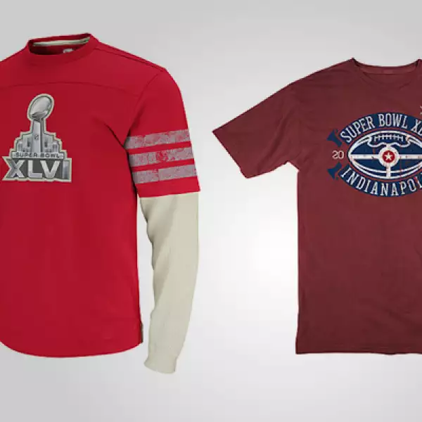 Si no te decides por ninguno o tu equipo favorito se quedó en el camino rumbo al Súper Tazón, también existen estas playeras con un precio de 23.99 dólares. Todos los productos se pueden adquirir en el sitio www.nfl.com
