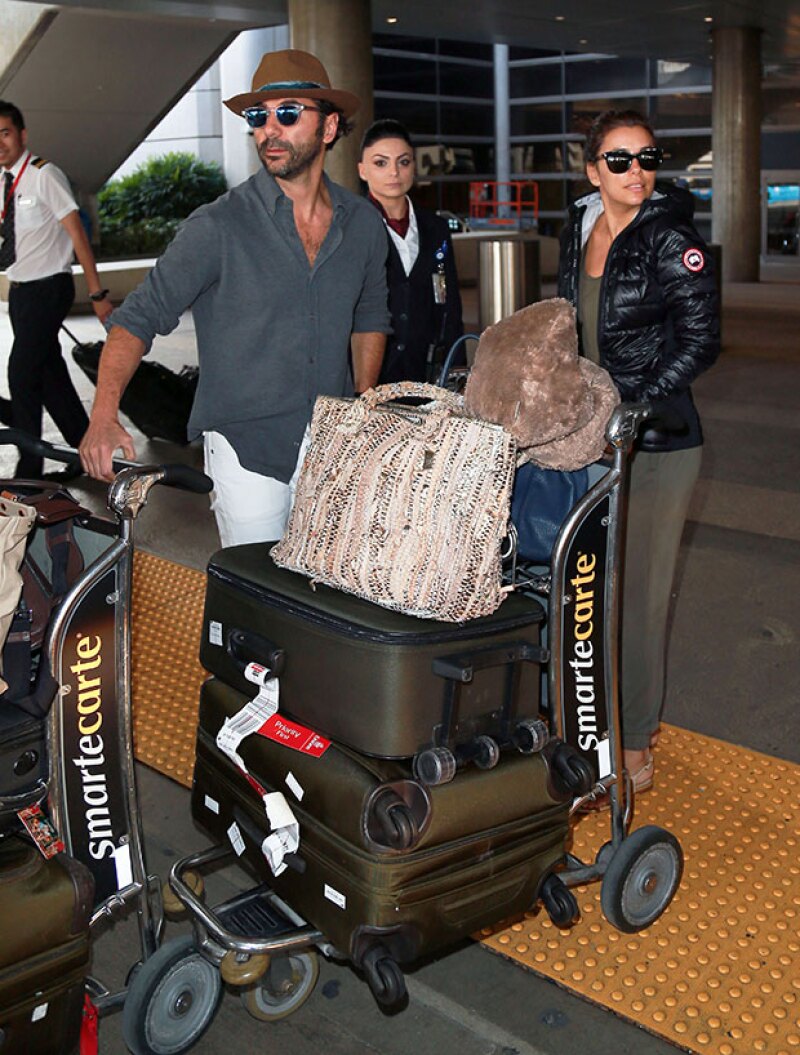 La pareja fue vista un día después de Navidad en el aeropuerto de Los Ángeles.
