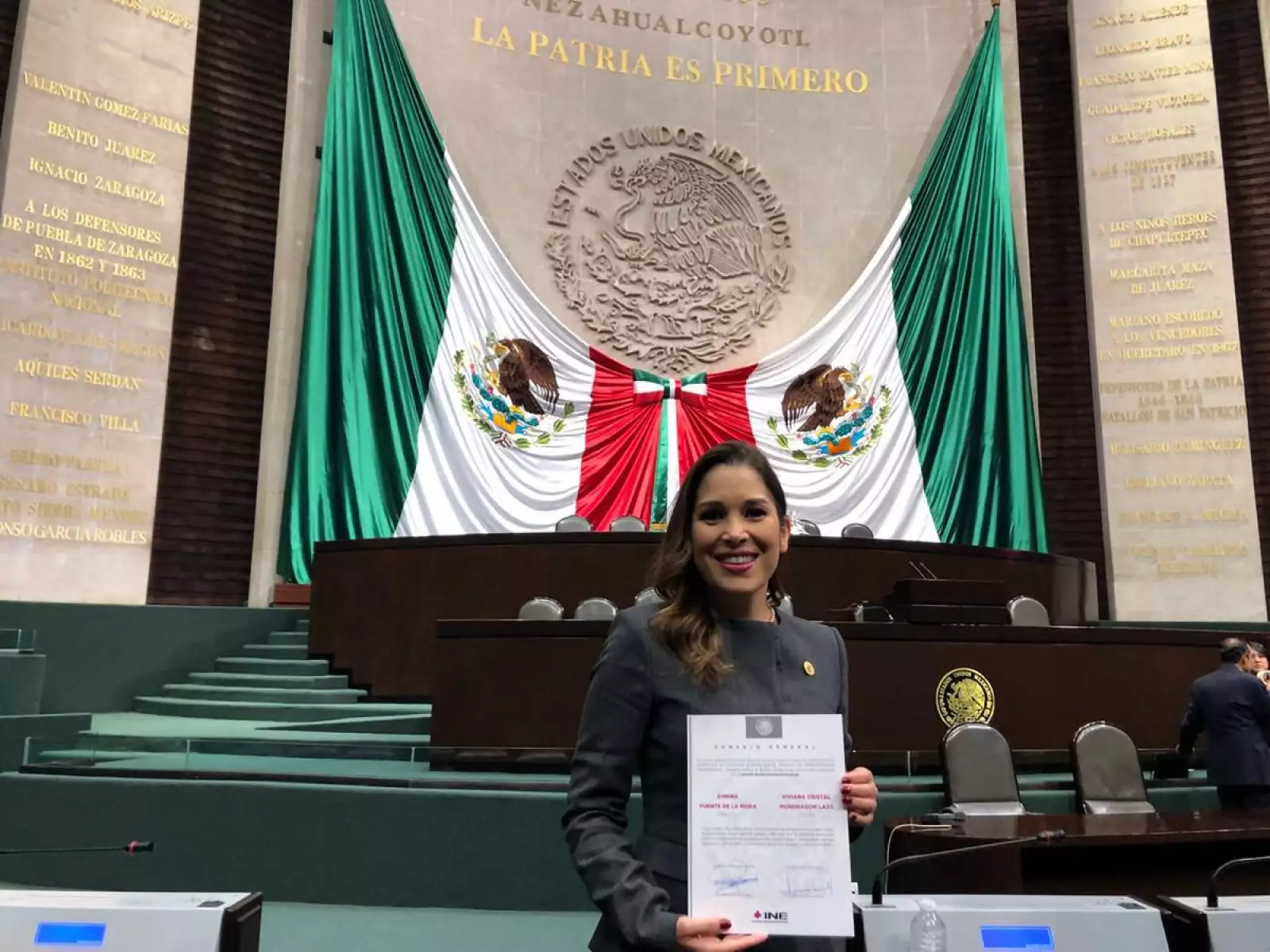 De presidenta del INAI a diputada del PRI