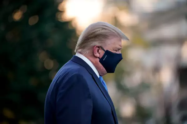 Trump Departs White House For Walter Reed Medical Center After COVID-19 Diagnosis