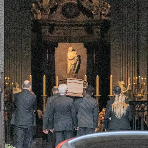 Peter Lindbergh's Funerals At Eglise Saint Sulpice In Paris