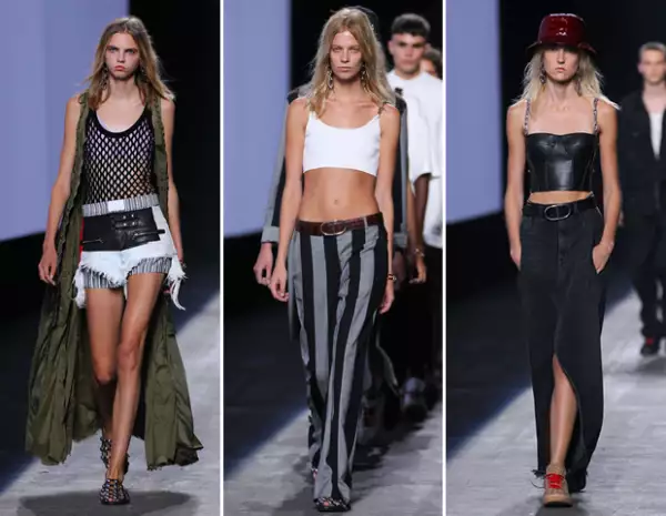 Para la colección de SS16, Alexander Wang se inspiró en los archivos de su firma que cumplió 10 años en 2015.
