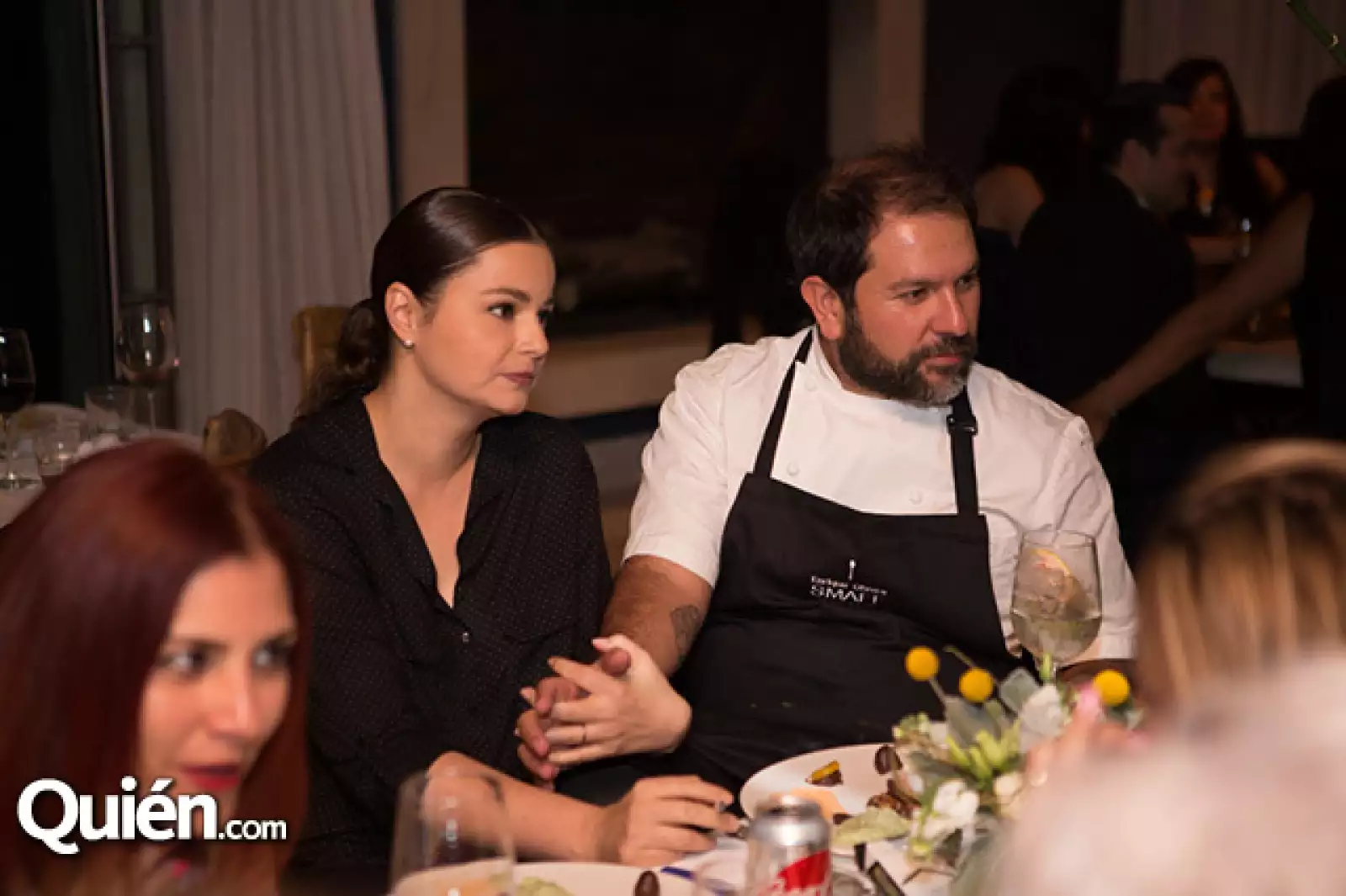 Allegra Piacentini y Enrique Olvera