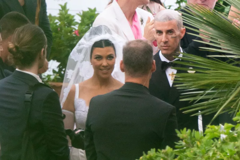 Boda de Kourtney Kardashian y Travis Barker