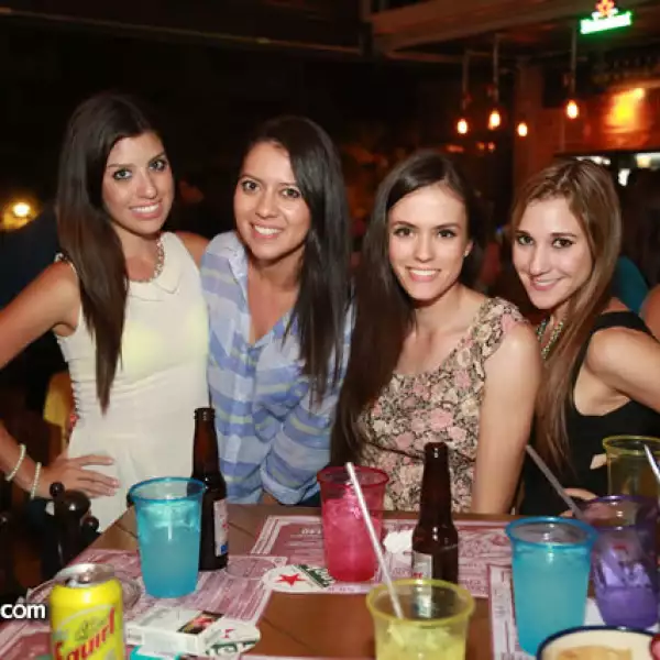 Andrea Pimentel,Estefanía Cantero,Ingrid González y Fernanda Díaz