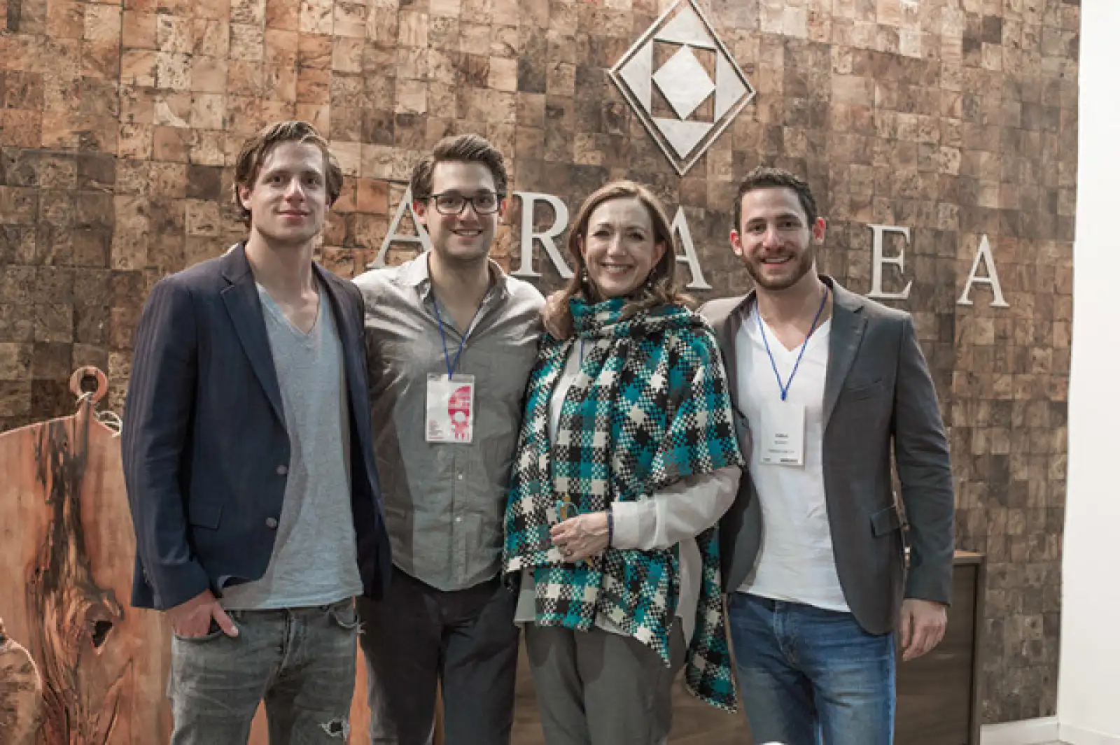 Alejandro Suárez, Rodrigo Suárez, Begoña Suárez y Pablo Suárez