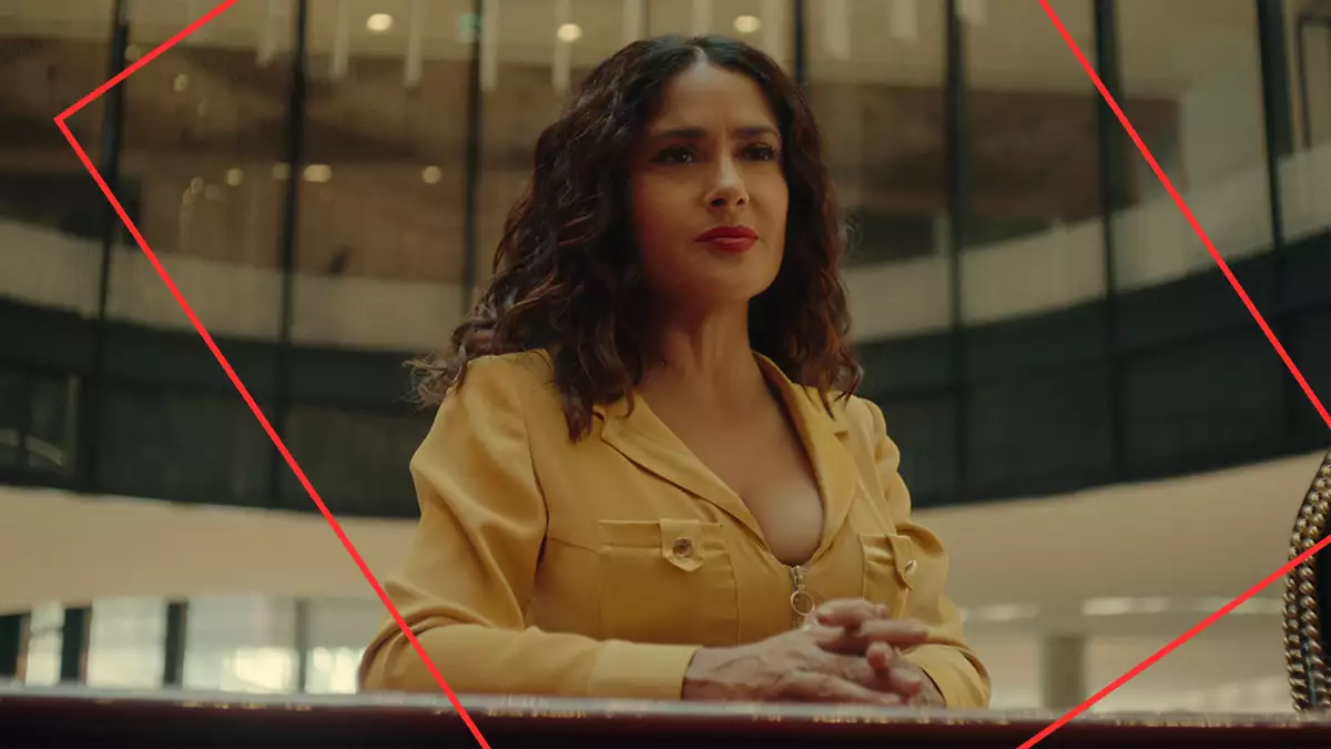 Salma Hayek interpreta a Salma Hayek en Black Mirror.