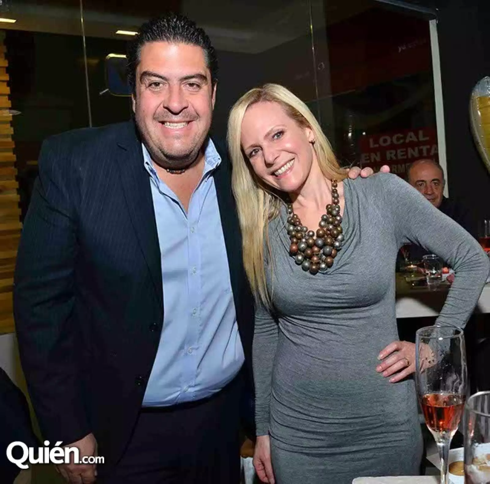 Víctor León y Adriana Fernández.