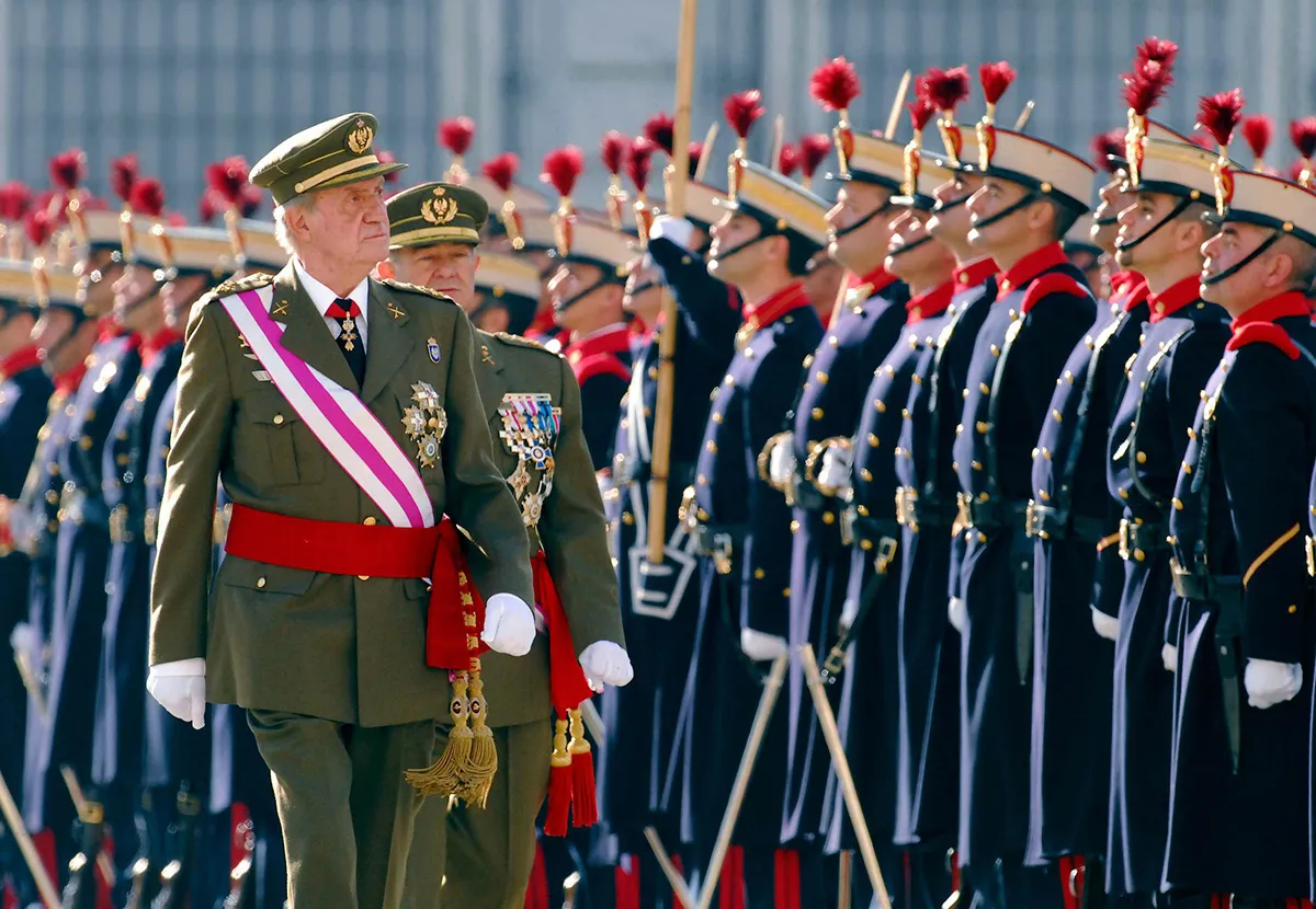 Spanish Royals attend the 'Pascua Militar' ceremony at The Residential Palace, Madrid, Spain - 06 Jan 2012