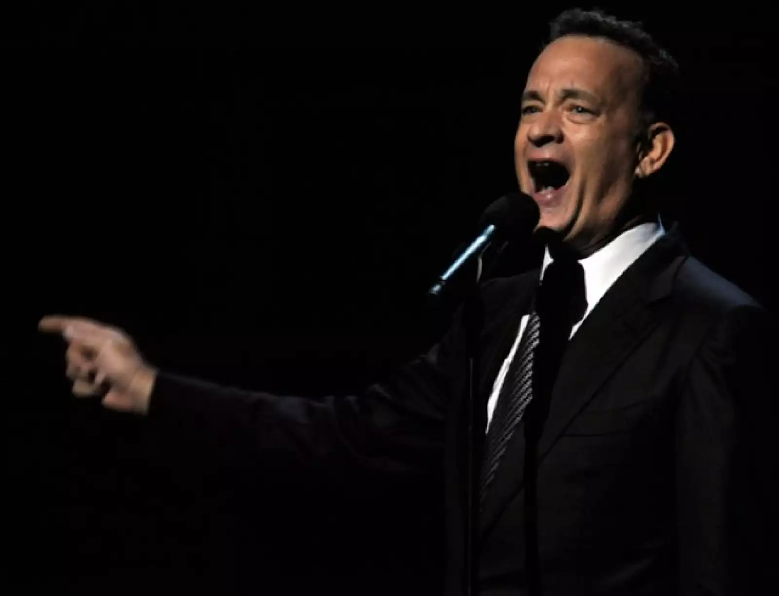 El actor Tom Hanks fue uno de los productores del espectáculo.