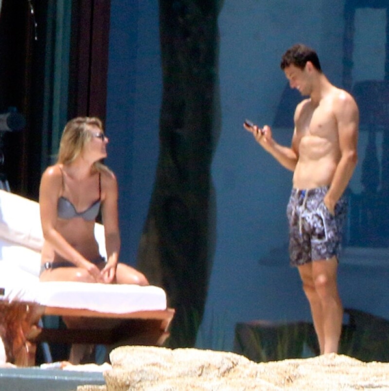 Maria Sharapova y Grigor Dimitrov estuvieron vacacionando en México en julio pasado.