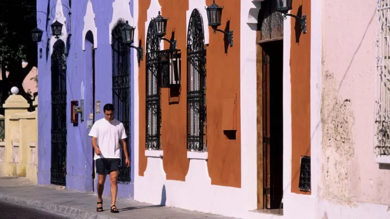 Imagen de fachadas de vivienda en Mérida