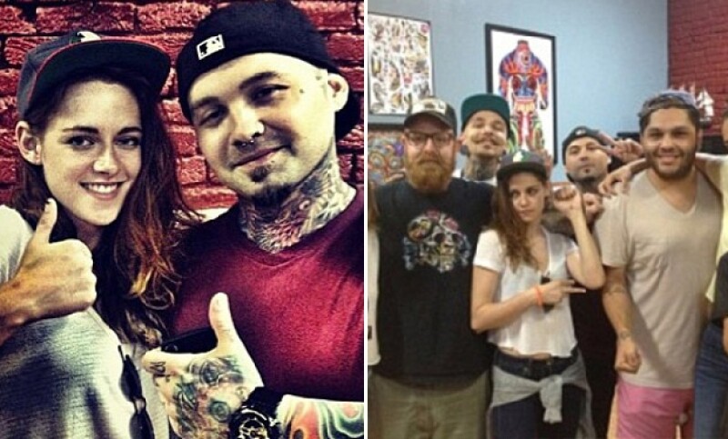 `Los tatuajes de Pride and Glory Tatoos son increíbles´, escribió la actriz en su cuenta de Instagram.