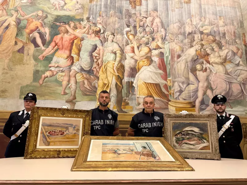 Policía italiana recupera obras robadas de Renoir, Matisse y Cézanne