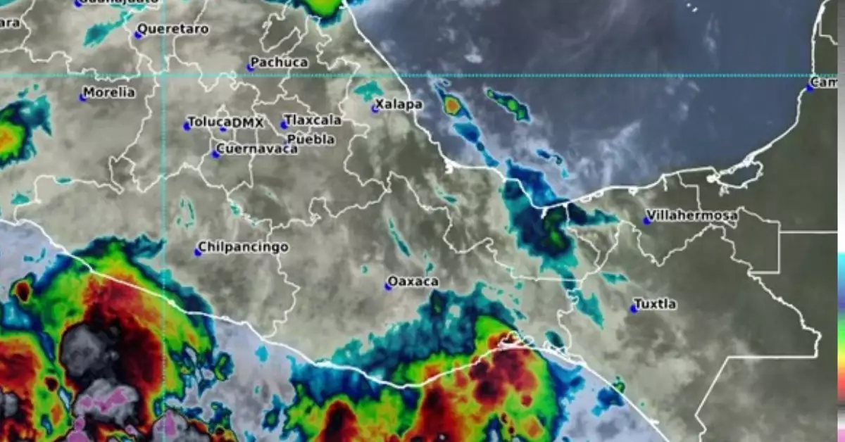 Posible tormenta tropical Dalila se acerca a Guerrero: esta es su trayectoria en vivo