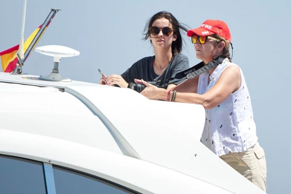 Victoria Federica y la infanta Elena