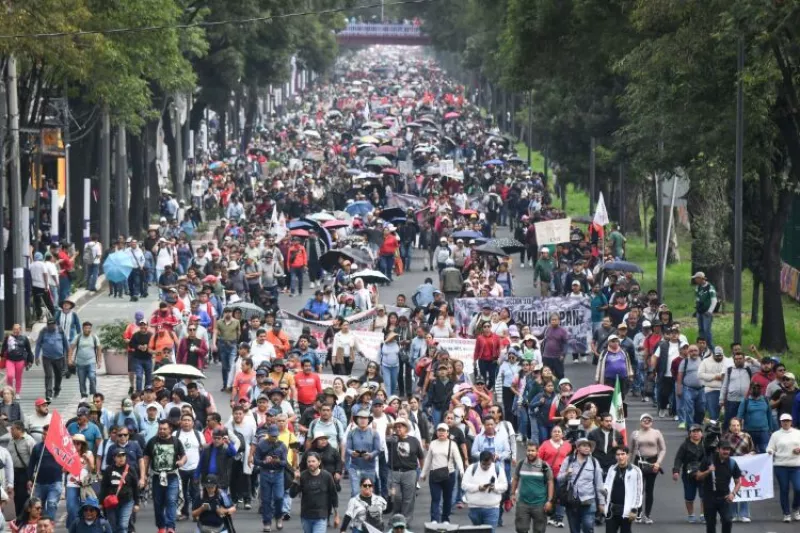 CNTE Marcha Tlalpan