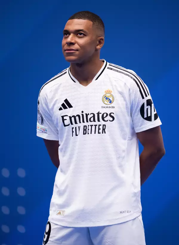 Real Madrid Unveils New Signing Kylian Mbappe
