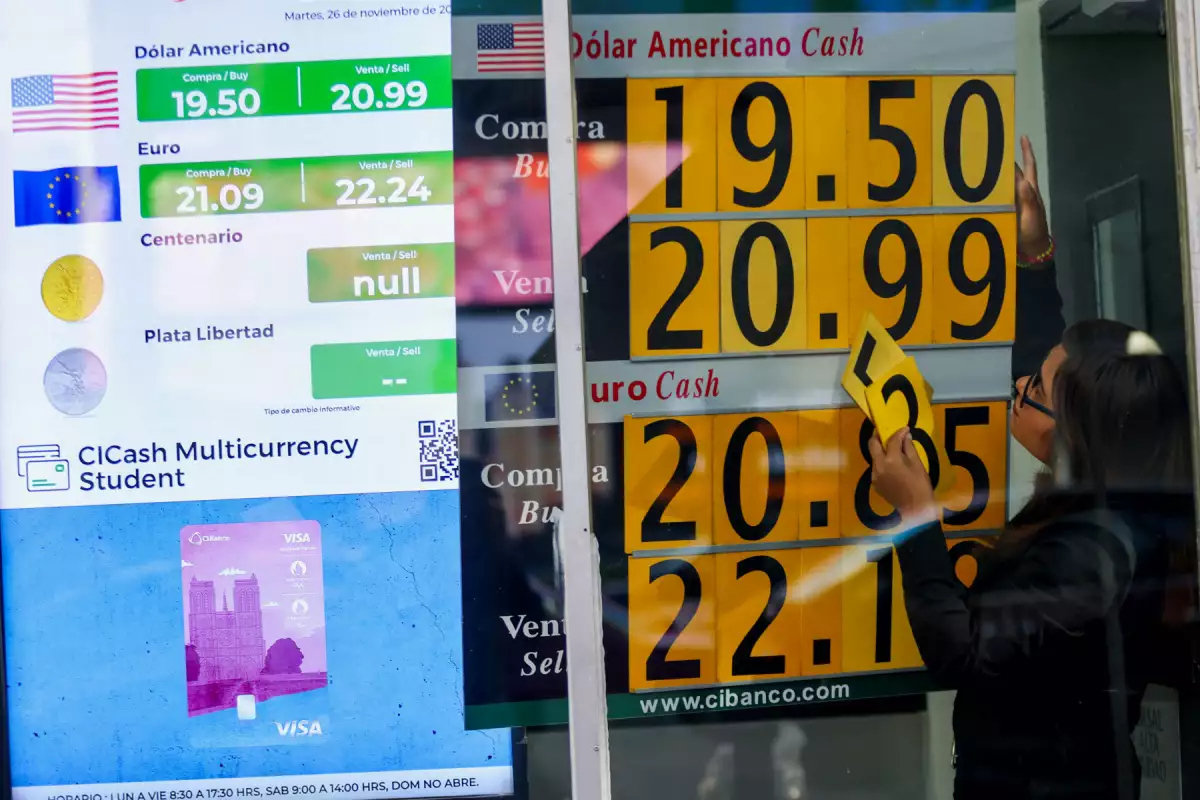Peso se deprecia debido al nerviosismo por Trump