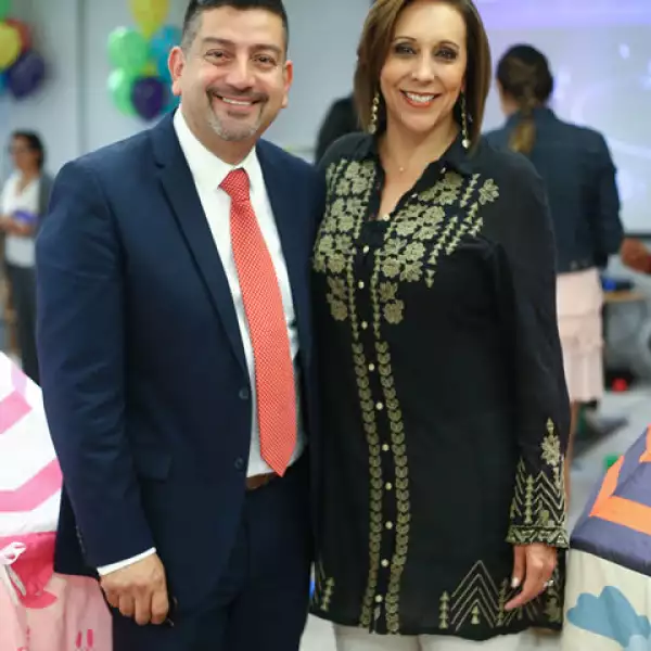 José Mario Fernández y Diana Miller