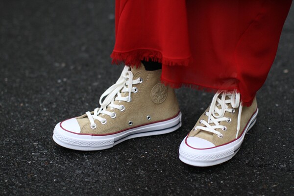 Street Style, Fall Winter 2018, Tokyo Fashion Week, Japan - 20 Mar 2018