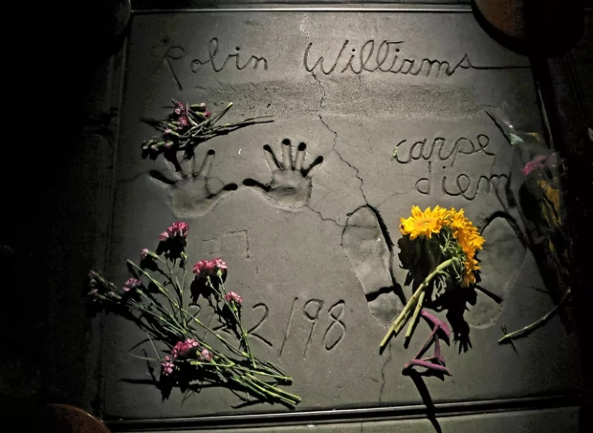 `Aprovecha el momento´, `Carpe Diem´, la frase que Robin Williams hizo suya en la película `Dead Poets Society´.