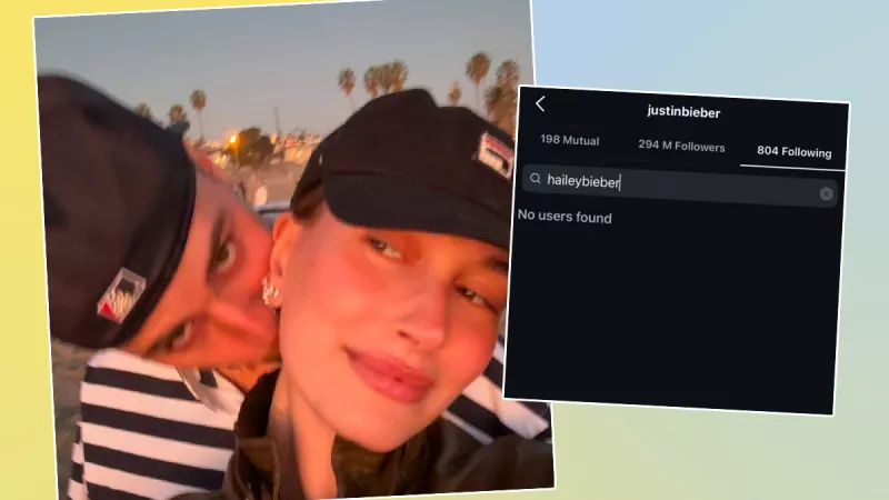 Justin Bieber unfollow Hailey Bieber