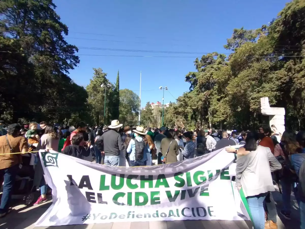 Marcha del CIDE