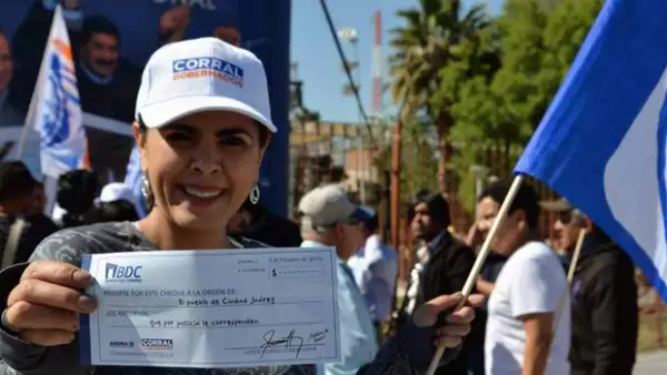 Cinthia Chavira. La esposa de Javier Corral se ha apropiado el discurso del panista en contra del gobierno priista de César Duarte.
(Foto: Facebook / Cinthia Chavira de Corral)