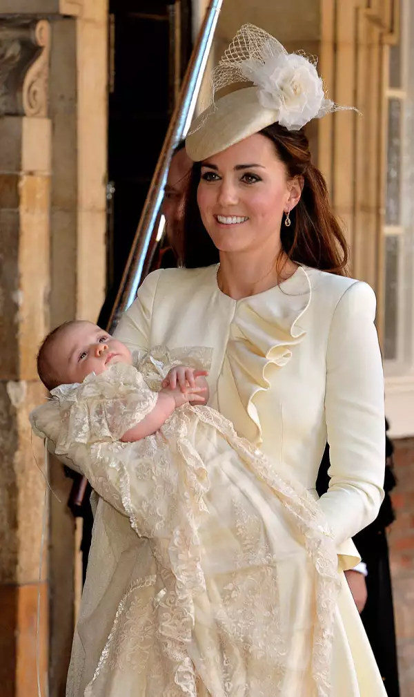 HRH Prince George Of Cambridge Is Christened At St James' Palace