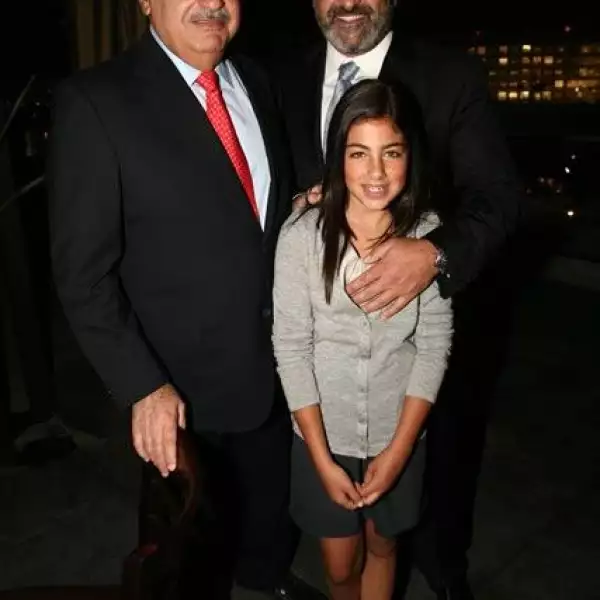 Carlos Slim,Michel Kuri,Ana Paula Kuri.