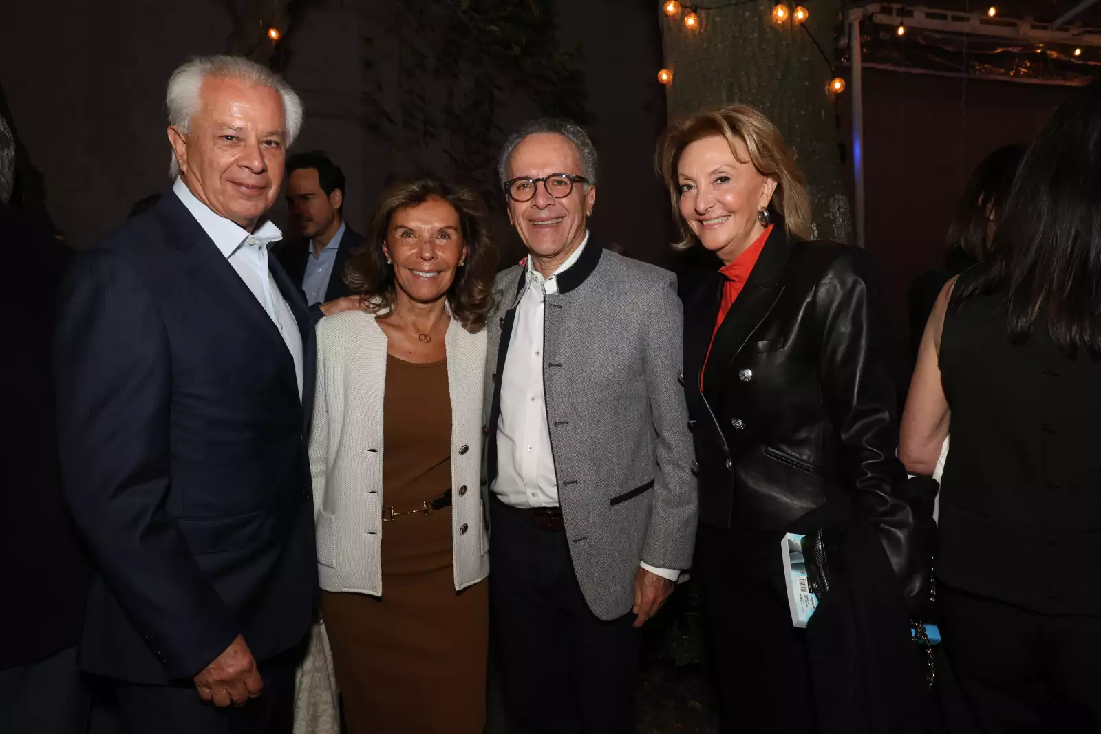 Francisco Gil , Alma y Gerardo Gaudiano con Carmen Gil 