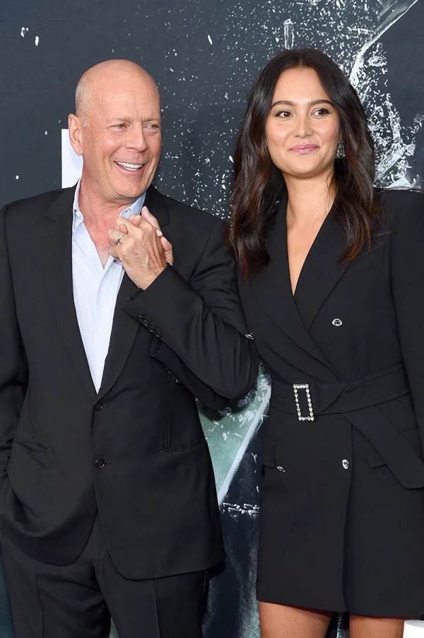 Bruce Willis y su esposa Emma Heming Willis