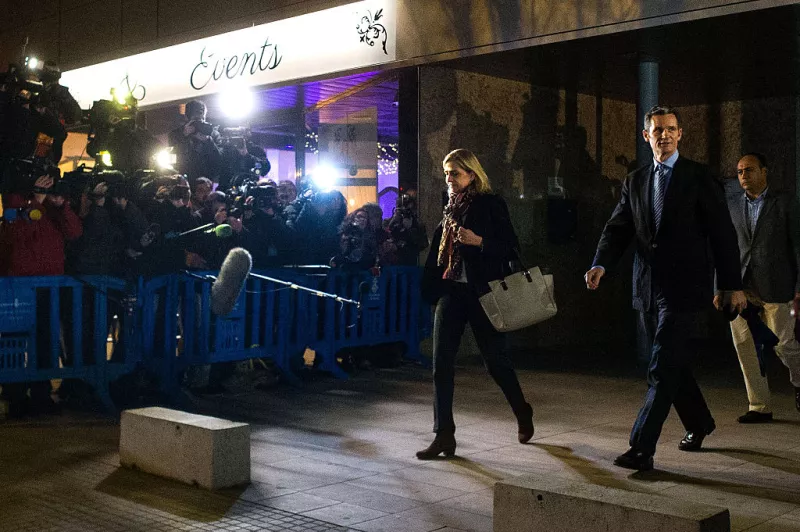 Iñaki Urdangarin y la infanta Cristina