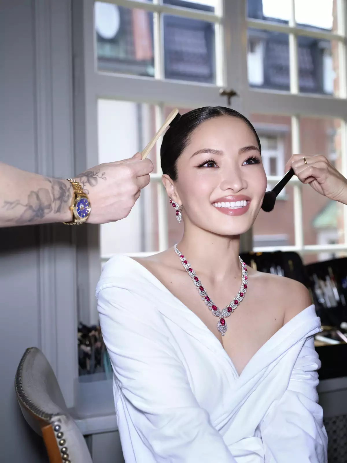 Candice Lake para Cartier x ELLE UK